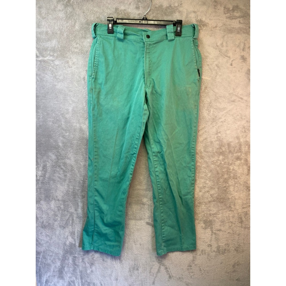 Black Stallion FR Wear Flame Resistant Work Pants Teal Green 32x32 Industrial